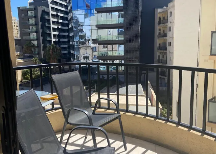 Elegant Sea View 3 Bed 2 Bath In Sliema With Parking Apartment *